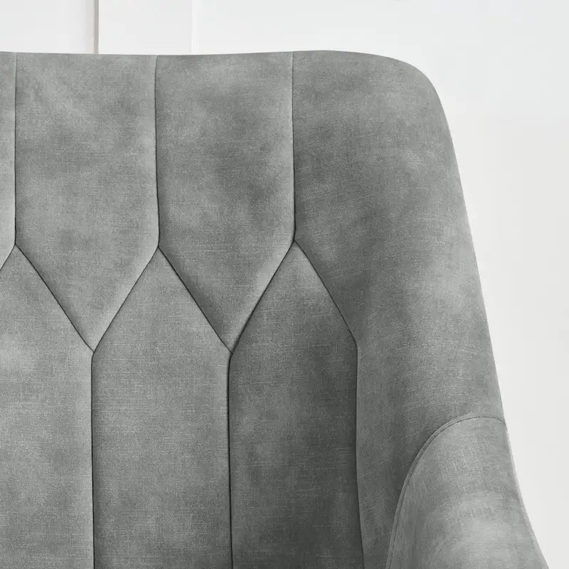 Corvus Abigail - Fauteuil d'appoint rembourré avec pieds en métal
