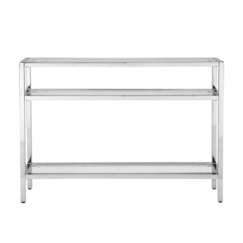 Carolina Living Chrysalis - Console 3 plateaux en verre - Or
