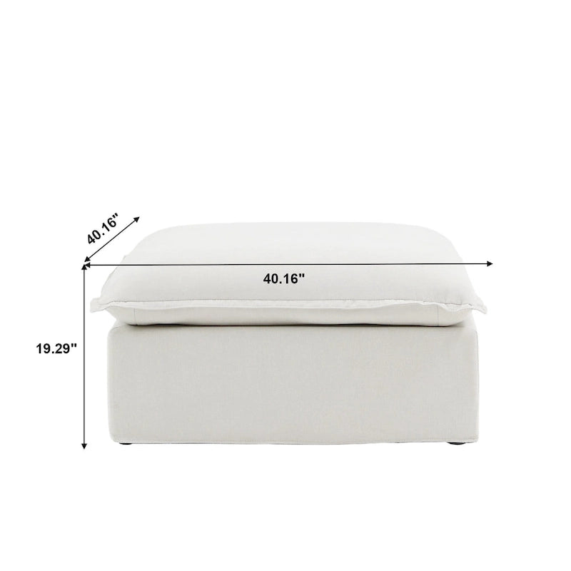 123 Canapé d'angle rembourré en velours minimaliste