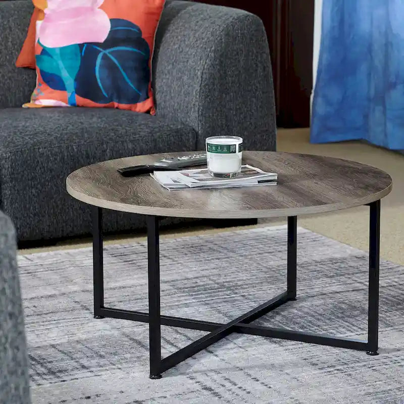 Table basse ronde Household Essentials - 31,5