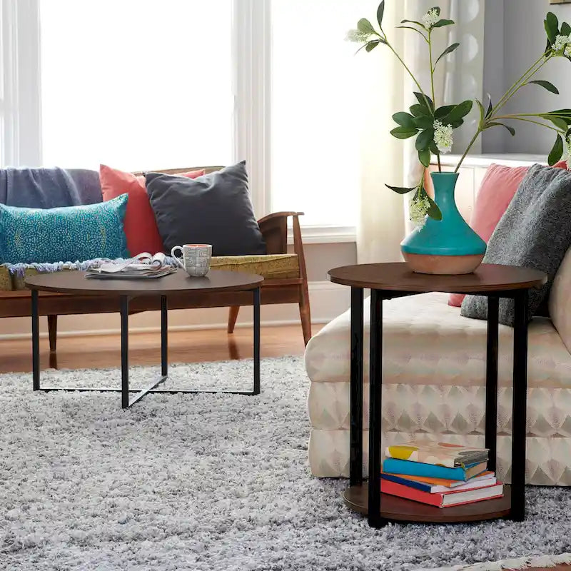 Table basse ronde Household Essentials - 31,5