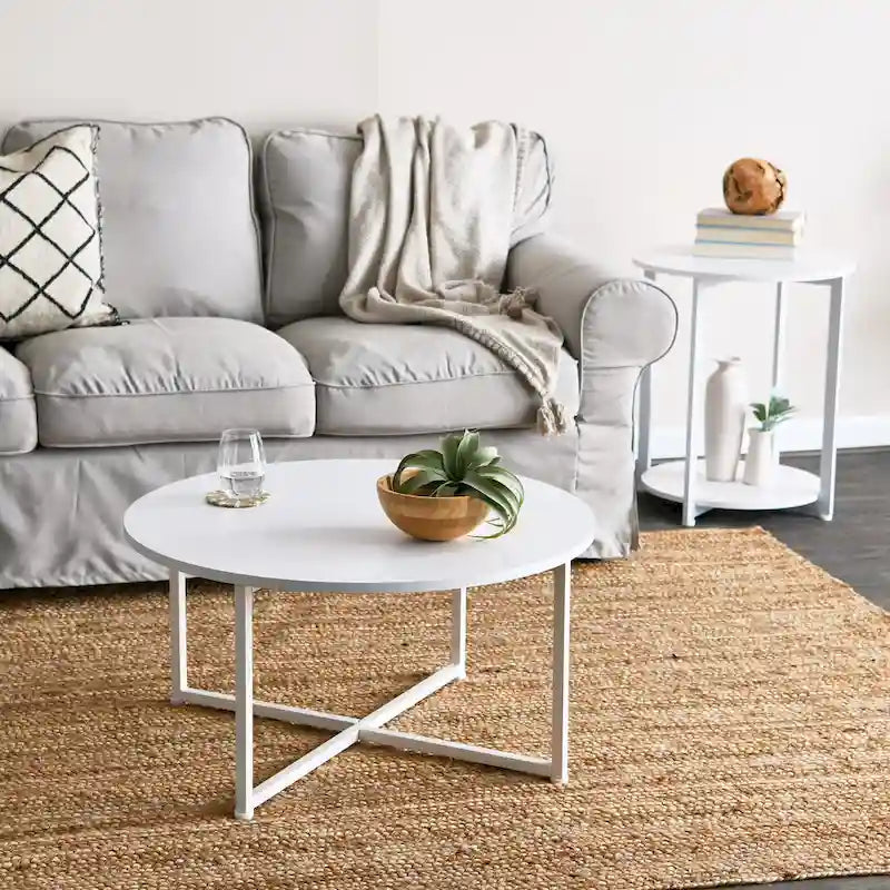 Table basse ronde Household Essentials - 31,5