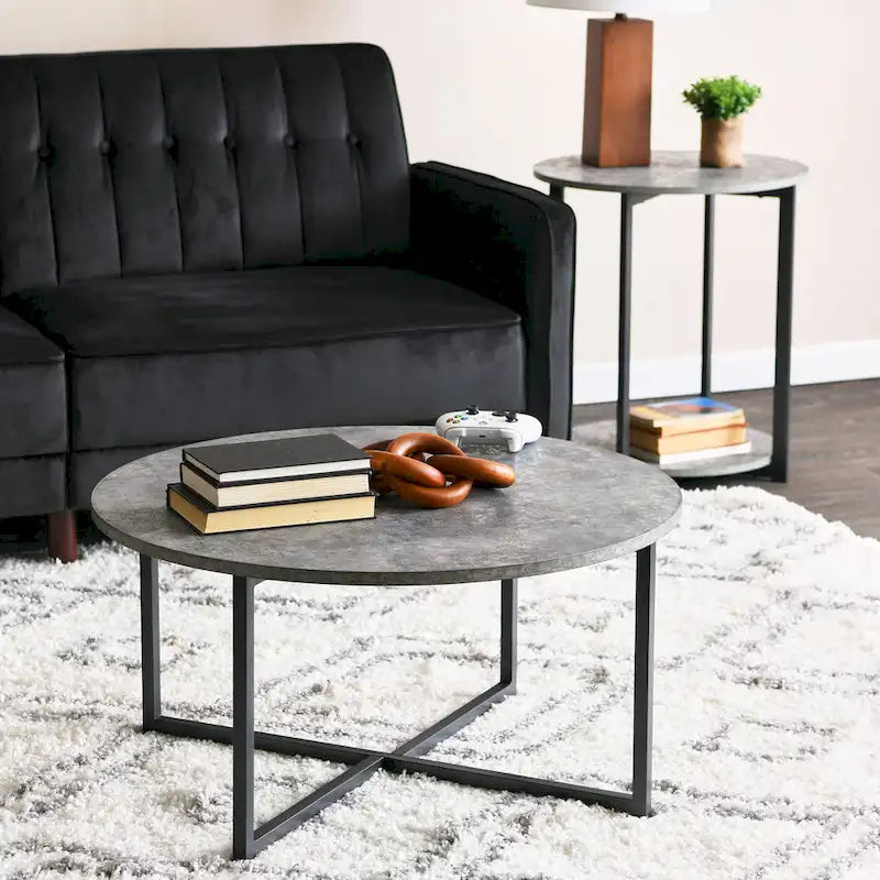 Table basse ronde Household Essentials - 31,5