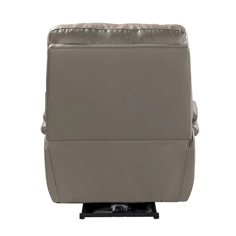 Fauteuil inclinable électrique en cuir véritable Mercedes avec coussin rembourré