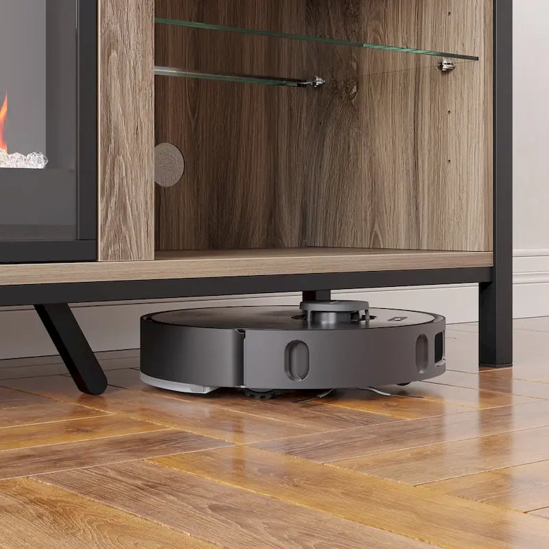 Meubles TV avec cheminée pour téléviseurs de 75 pouces Meuble TV console de divertissement de jeu - 71 pouces