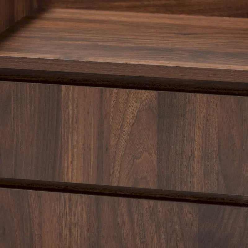 Table de chevet Hale en bois moderne et contemporain à 1 porte