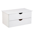 Commode intérieure 2 tiroirs en bois massif pour armoire 4 portes Cosmo de Palace Imports