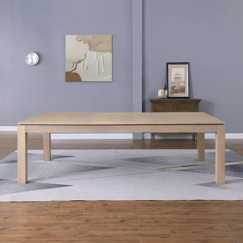 Table de billard Olivia en frêne flotté de 8 pieds avec plateau de salle à manger