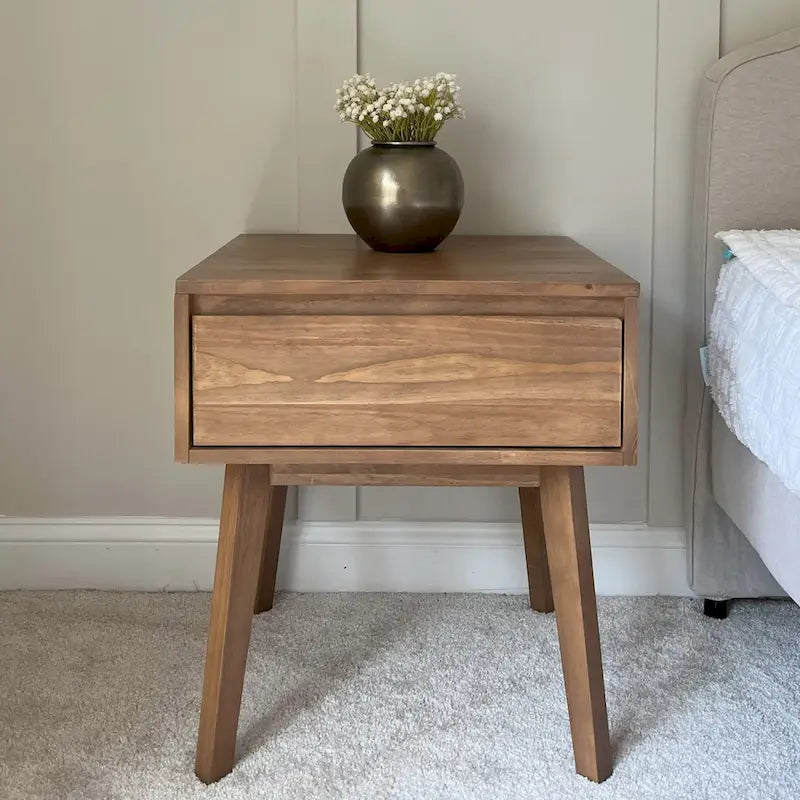 Table de chevet scandinave Plank and Beam à 1 tiroir