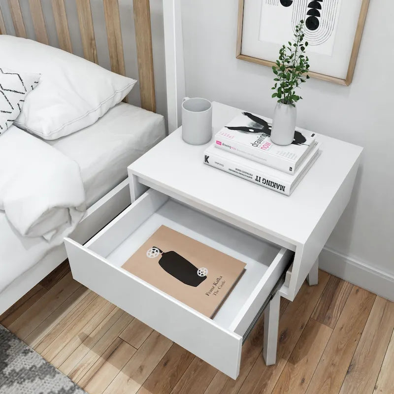 Table de chevet scandinave Plank and Beam à 1 tiroir