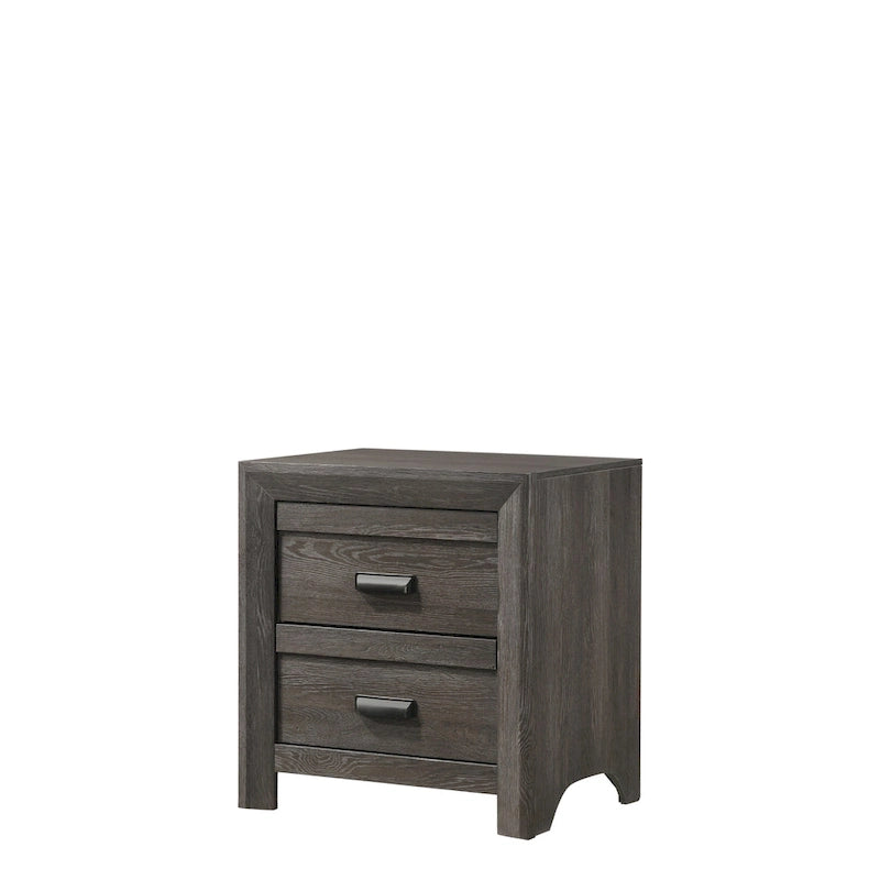 Ensemble de chambre Essa classique 6 pièces en panneaux marron