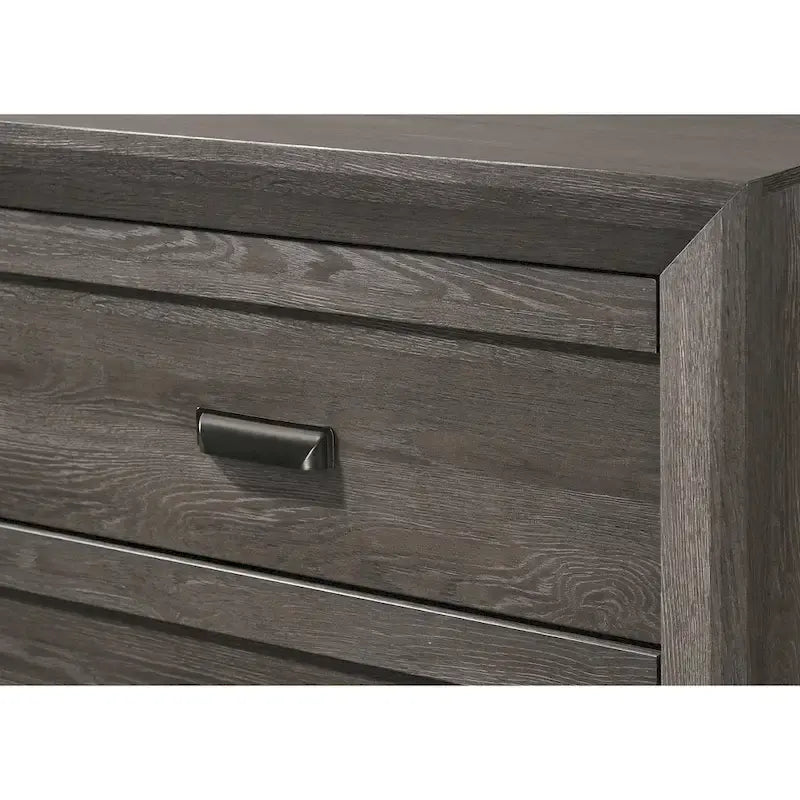 Ensemble de chambre Essa classique 6 pièces en panneaux marron