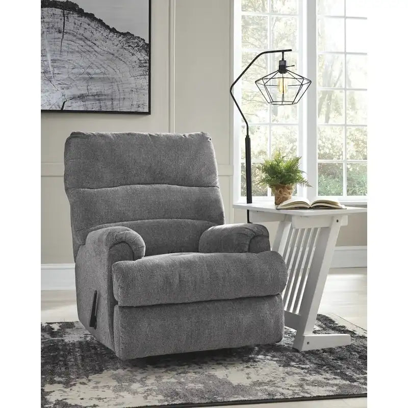 Fauteuil inclinable contemporain Man Fort Rocker Graphite