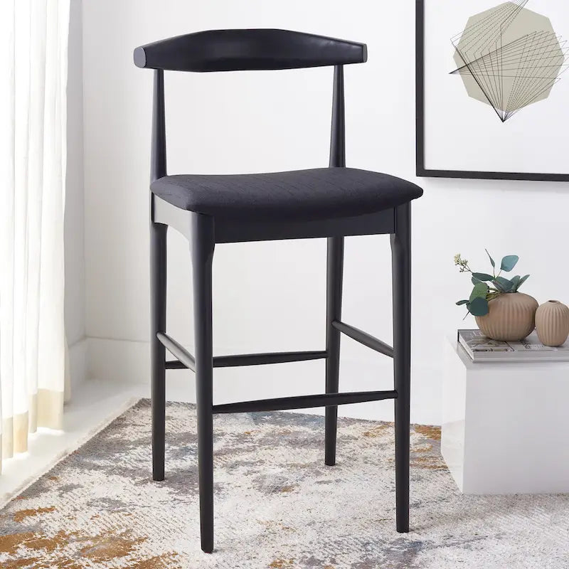 Tabouret de bar rétro Miranda SAFAVIEH - 76 cm - 56 cm L x 53 cm P x 107 cm H - 56x53x107
