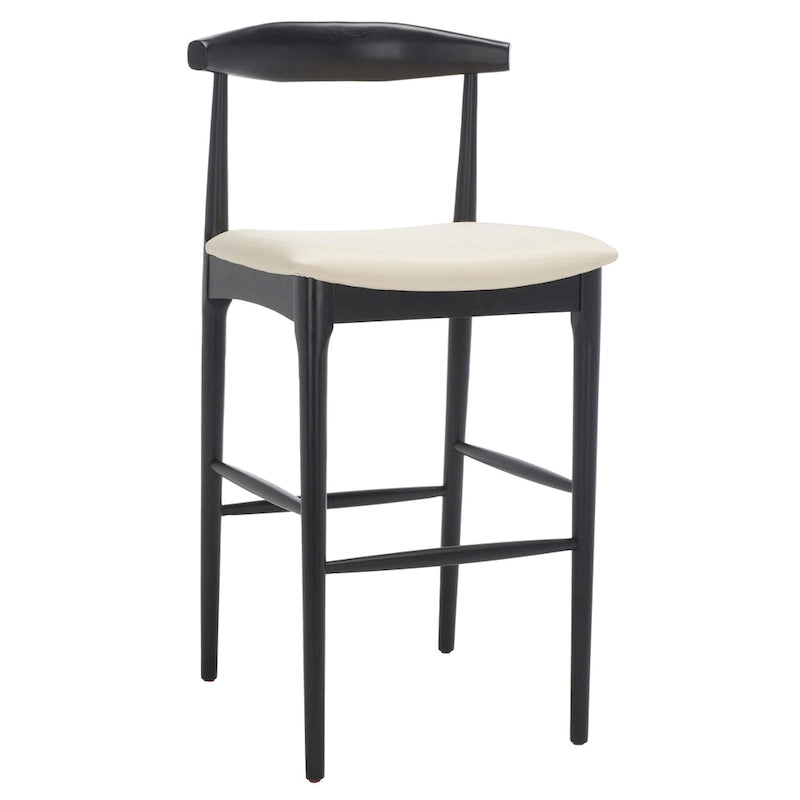 Tabouret de bar rétro Miranda SAFAVIEH - 76 cm - 56 cm L x 53 cm P x 107 cm H - 56x53x107