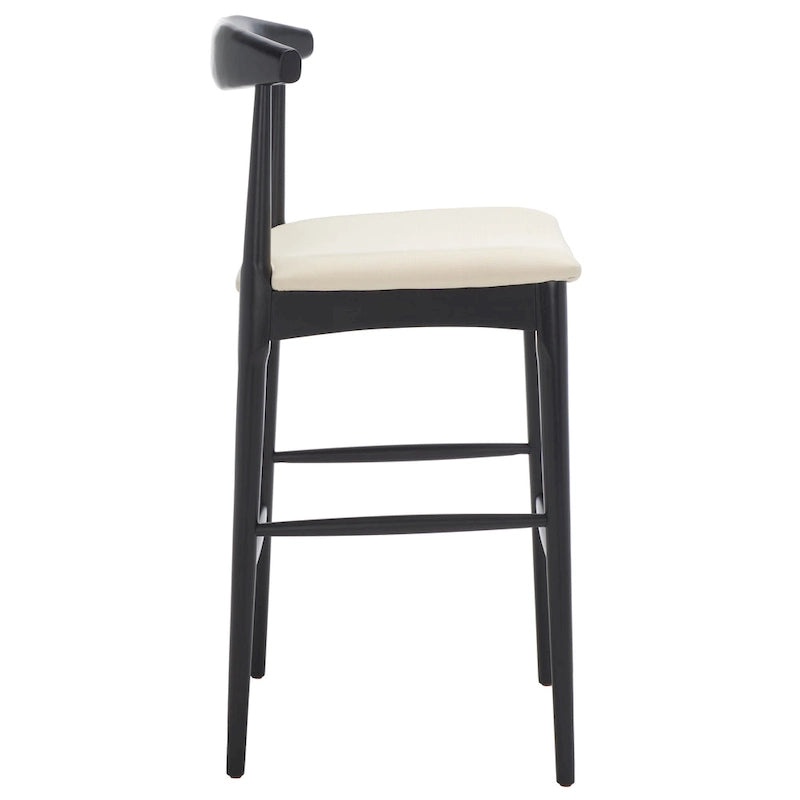 Tabouret de bar rétro Miranda SAFAVIEH - 76 cm - 56 cm L x 53 cm P x 107 cm H - 56x53x107