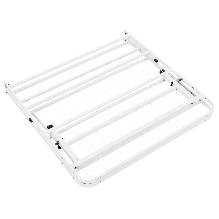 Cadre de lit plateforme pliable en métal de 14 po avec remplacement de sommier