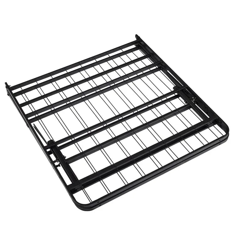 Cadre de lit plateforme pliable en métal de 14 po avec remplacement de sommier