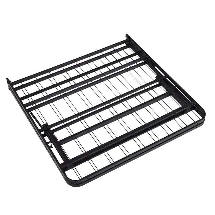 Cadre de lit plateforme pliable en métal de 14 po avec remplacement de sommier