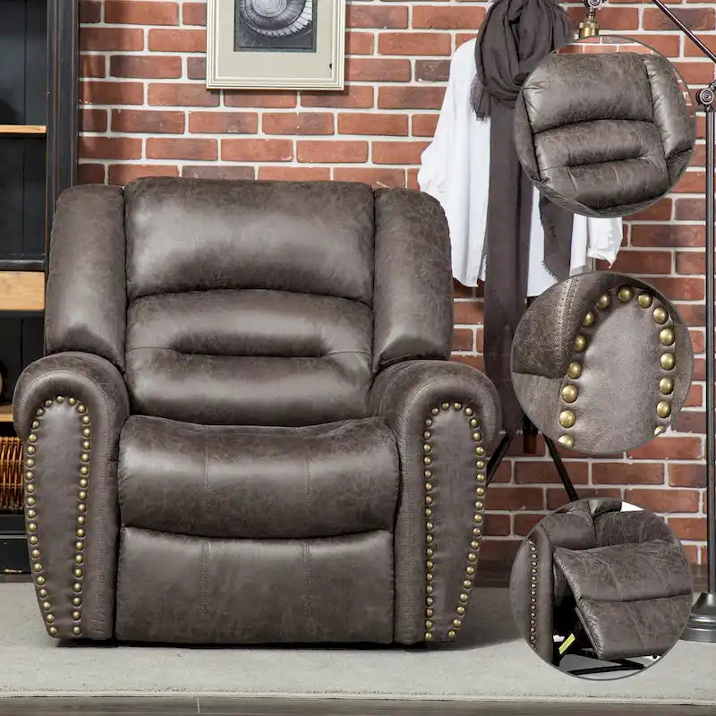 Canapé Fauteuil Relax Manuel Standard Rembourré