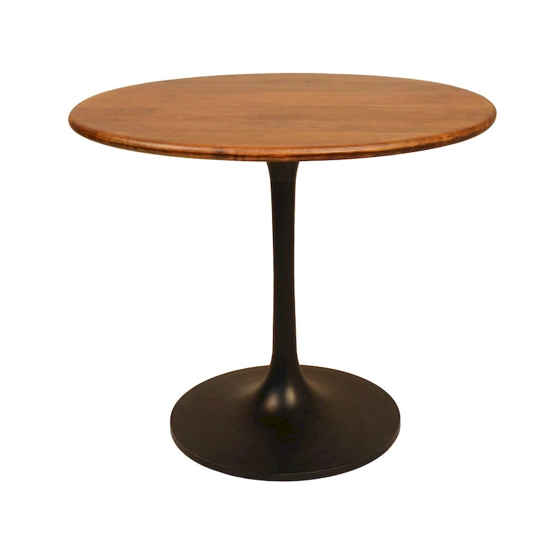 Table de salle à manger ronde 36 po Carolina Living Alden Wood