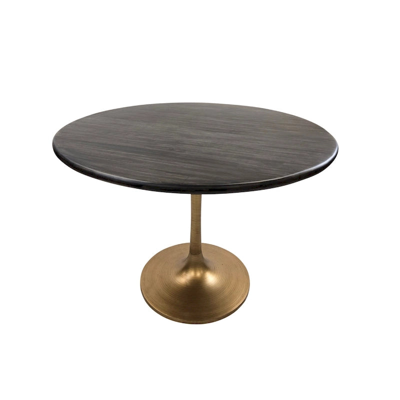 Table de salle à manger ronde 36 po Carolina Living Alden Wood