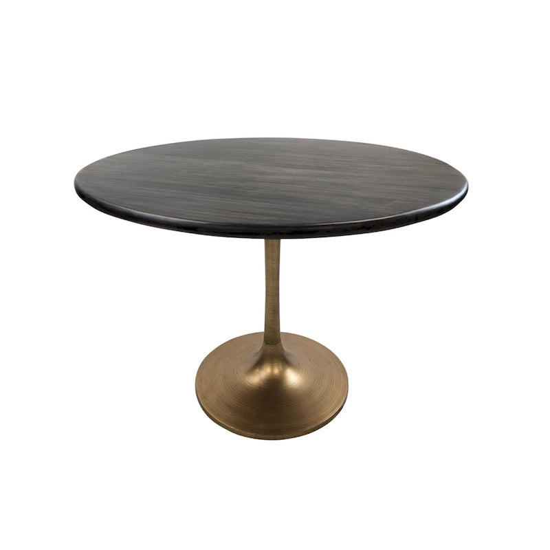 Table de salle à manger ronde 36 po Carolina Living Alden Wood