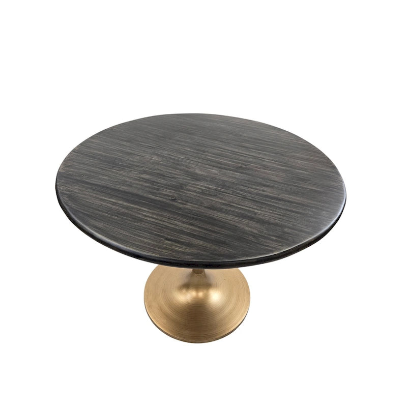 Table de salle à manger ronde 36 po Carolina Living Alden Wood