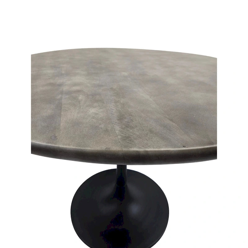 Table de salle à manger ronde 36 po Carolina Living Alden Wood
