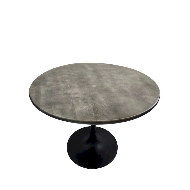 Table de salle à manger ronde 36 po Carolina Living Alden Wood