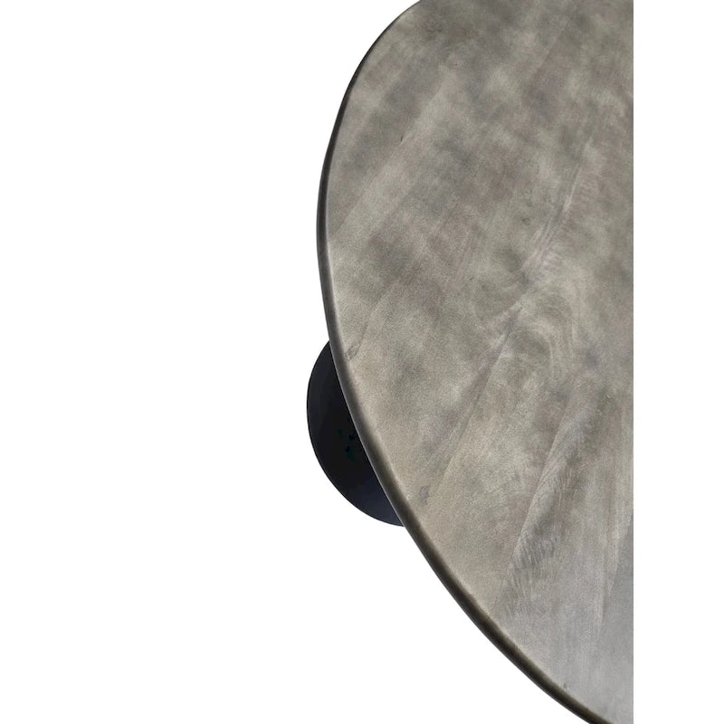 Table de salle à manger ronde 36 po Carolina Living Alden Wood