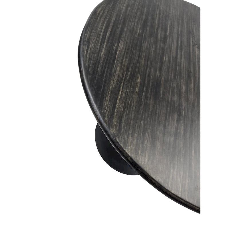 Table de salle à manger ronde 36 po Carolina Living Alden Wood