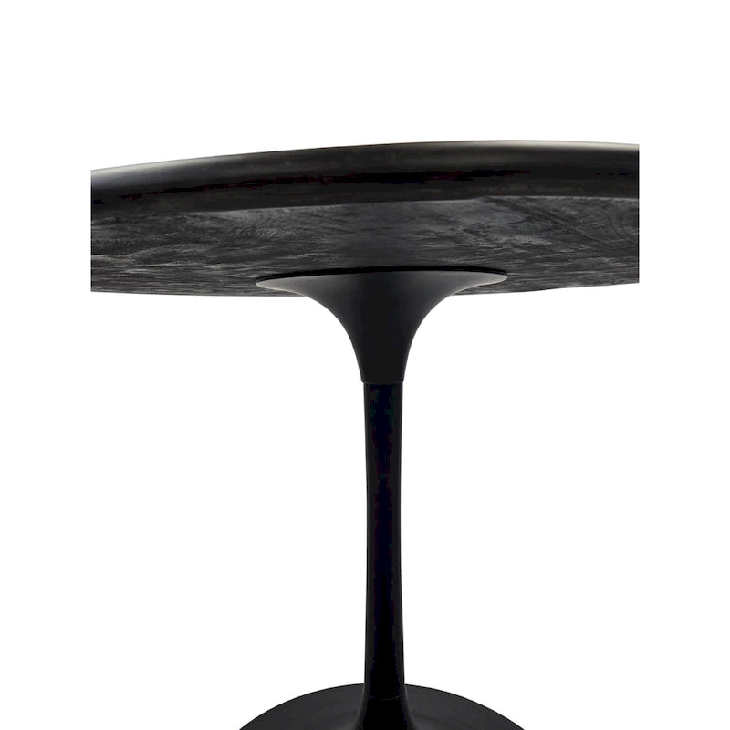 Table de salle à manger ronde 36 po Carolina Living Alden Wood