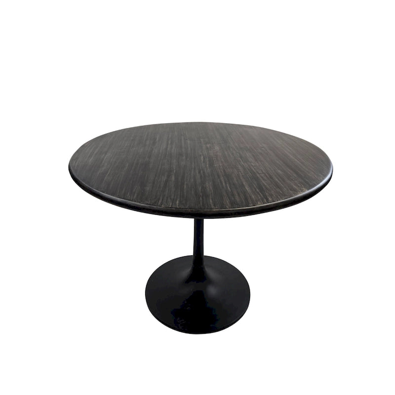 Table de salle à manger ronde 36 po Carolina Living Alden Wood