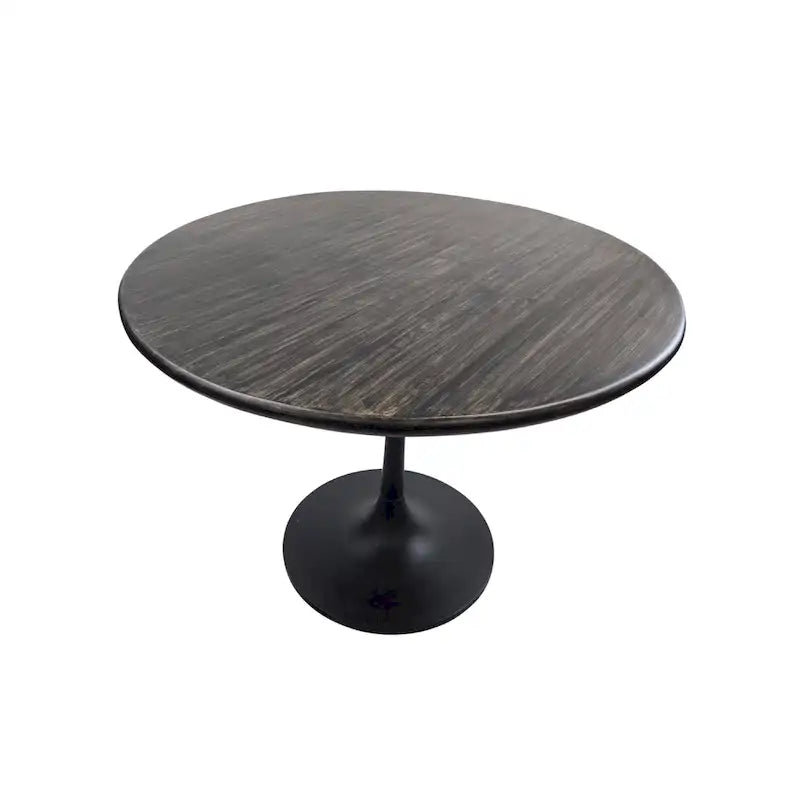 Table de salle à manger ronde 36 po Carolina Living Alden Wood