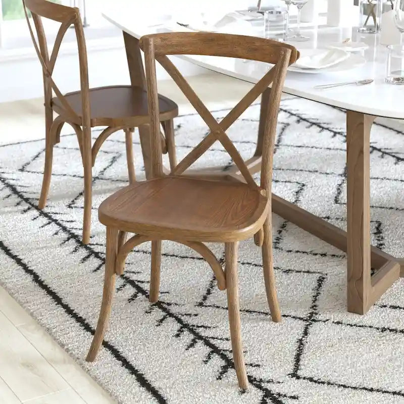 Chaise Advantage à dossier en X