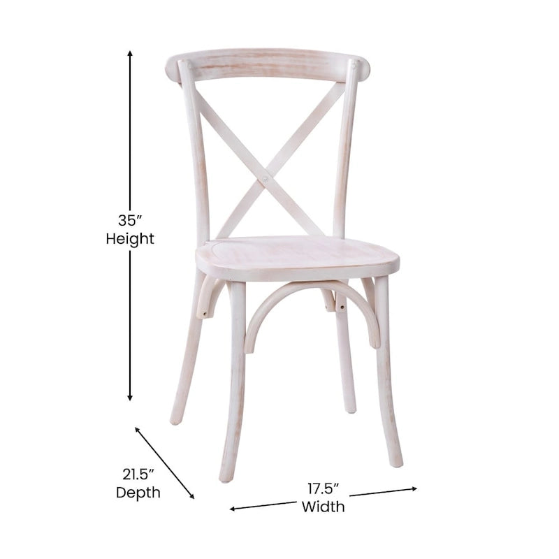 Chaise Advantage à dossier en X