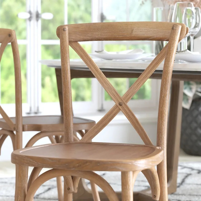 Chaise Advantage à dossier en X