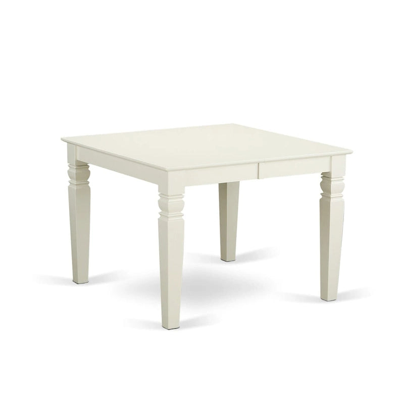 East West Furniture Ensemble de 7 pièces Table et chaises de cuisine - une table de salle à manger et 6 chaises de salle à manger (options de finition)