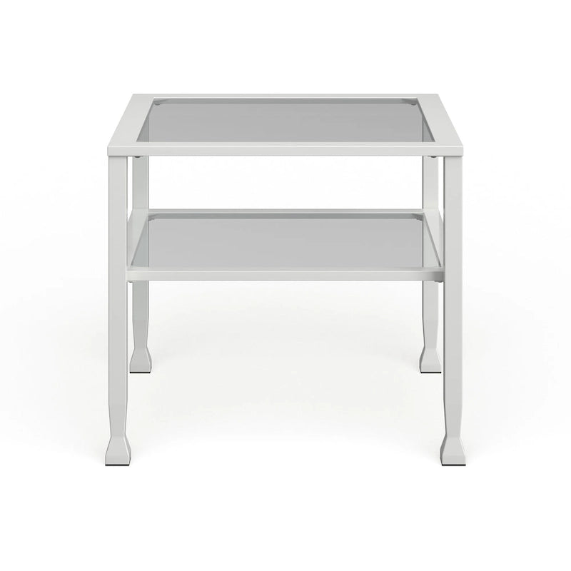 Table basse avec plateau en verre Jaymes Gold & Metal de SEI Furniture