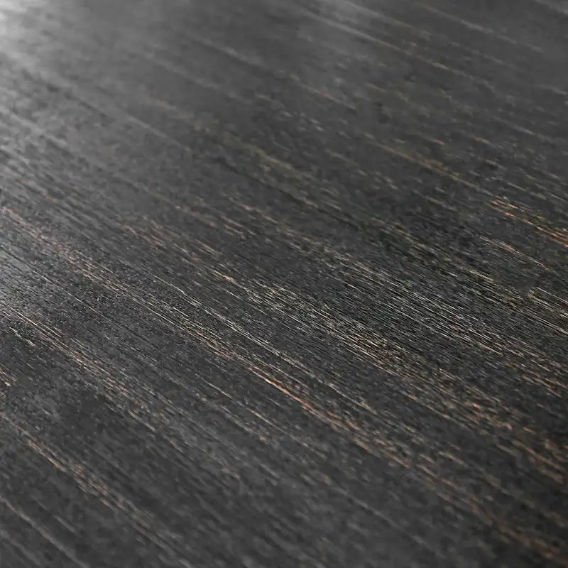 Table à manger contemporaine Tays noire en bois massif de Furniture of America