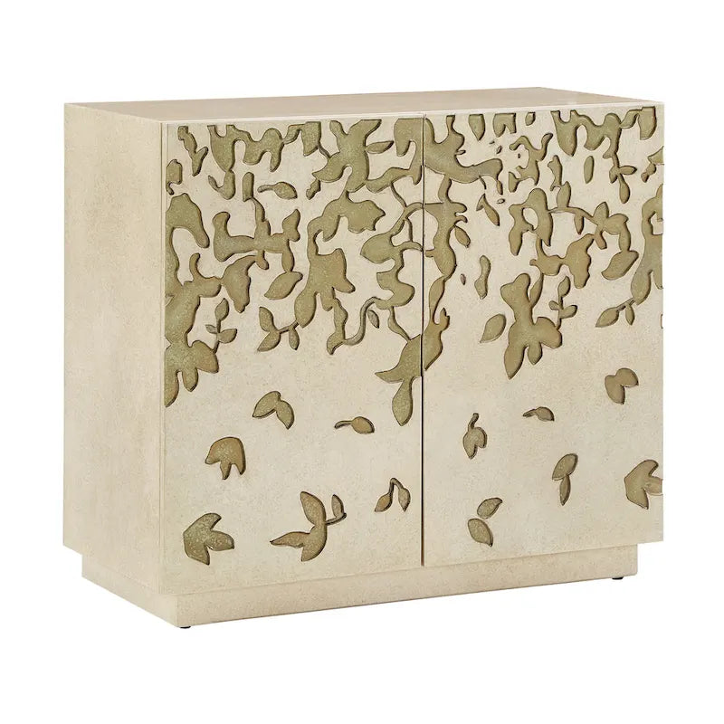 Armoire d'appoint à 2 portes large Emiri 35 peinte à la main par iNSPIRE Q Bold