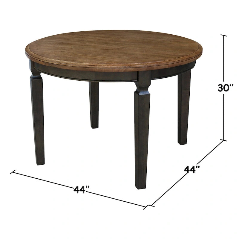 Table à manger ronde 44 x 44 po - N/A