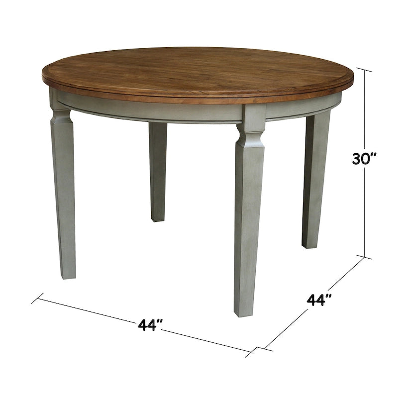 Table à manger ronde 44 x 44 po - N/A