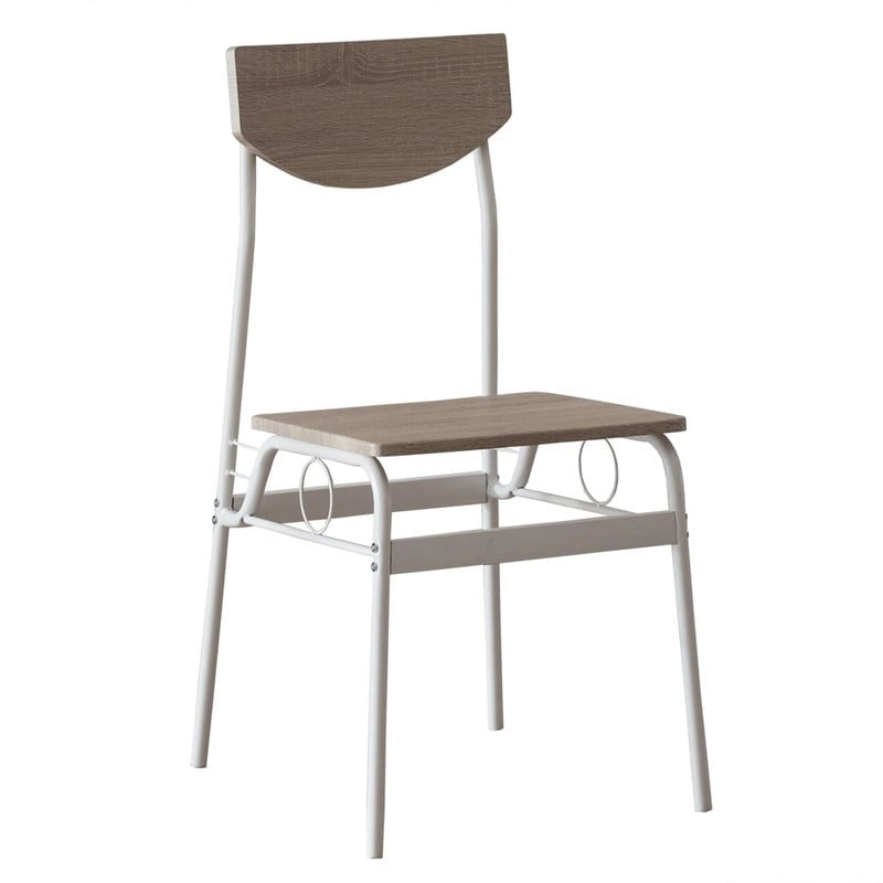 Ensemble de salle à manger moderne 6 pièces avec structure en acier pour cuisine