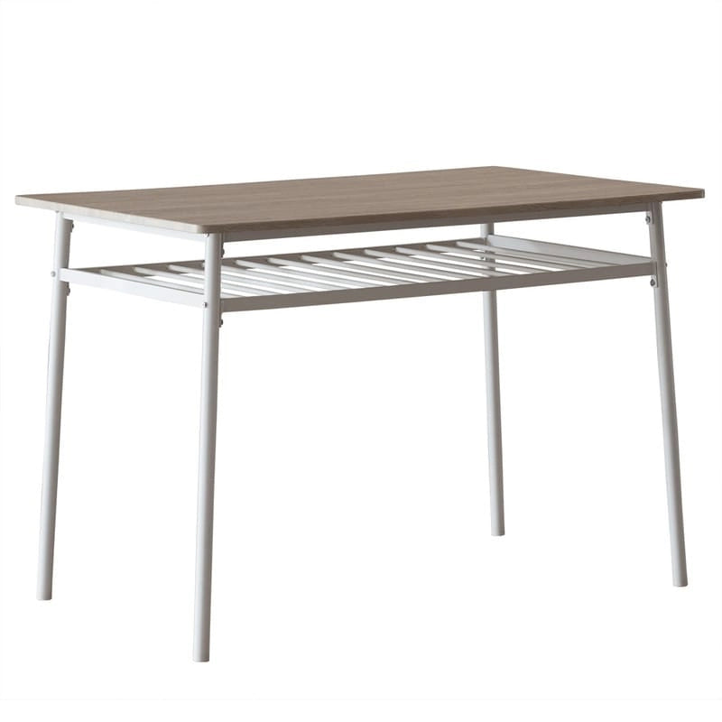 Ensemble de salle à manger moderne 6 pièces avec structure en acier pour cuisine