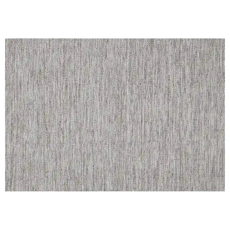 Ensemble de salle à manger Ferrara gris rustique moderne en tissu