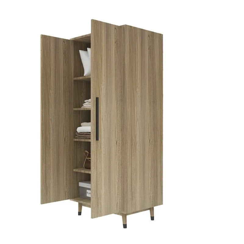 Armoire en bois 2 portes