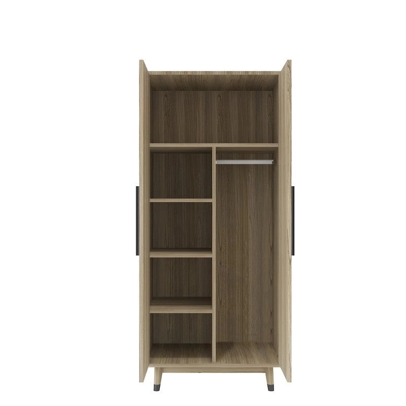 Armoire en bois 2 portes