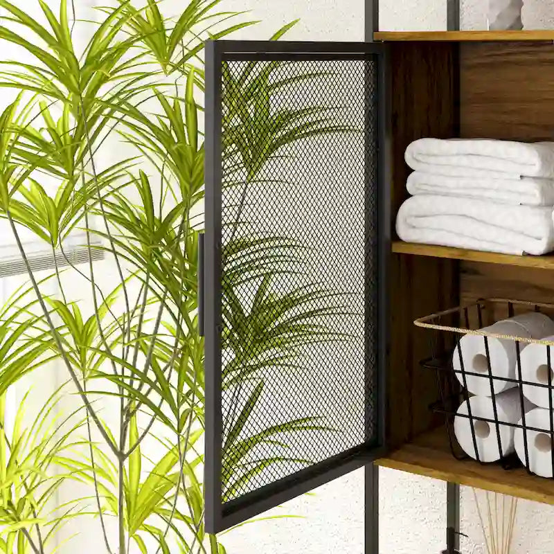 Étagère de rangement au-dessus des toilettes, Organiseur au-dessus des toilettes, Salle de bain
